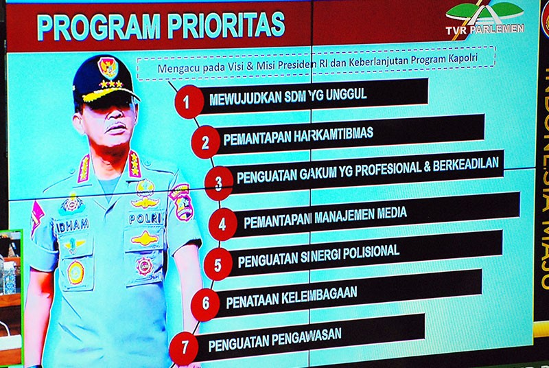 Visi Misi Idham Azis Sebagai Kapolri