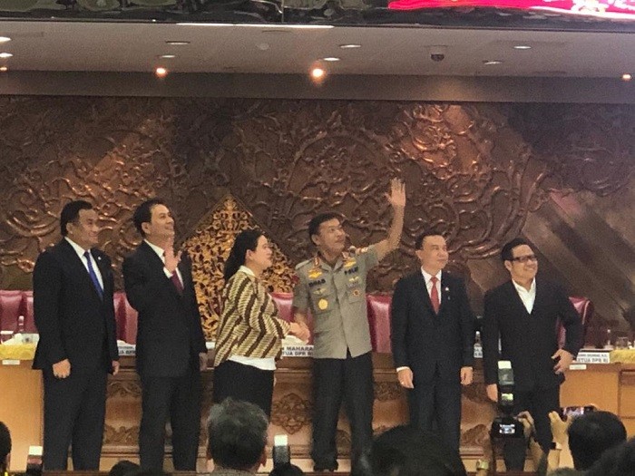 Ketua DPR Optimis Kapolri Baru Bisa Mengemban Tugas Berat