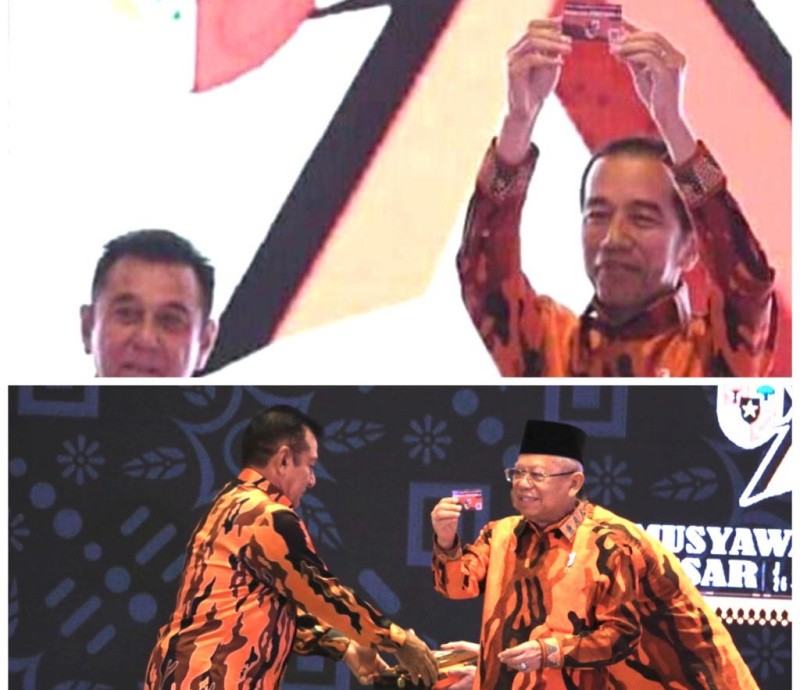 Bamsoet Bangga Presiden Jokowi Dan Wapres KH. Ma'ruf Amin Jadi Keluarga Besar Pemuda Pancasila