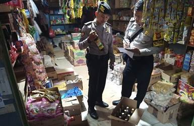 Ratusan Miras dari 33 Toko Disita Polres Metro Bekasi