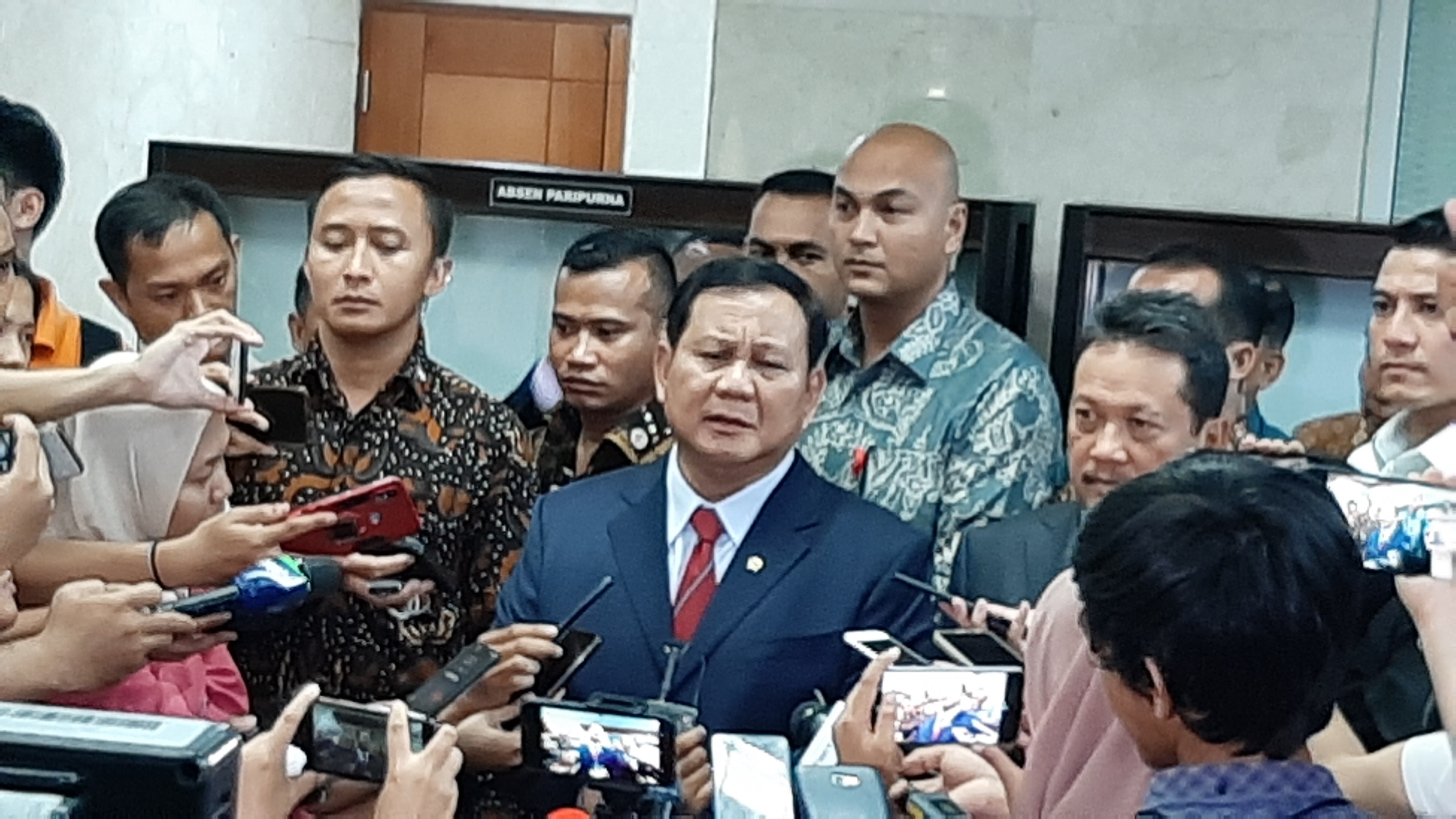Prabowo akan Ajak Komisi I DPR dalam Kegiatan-kegiatan Kemenhan