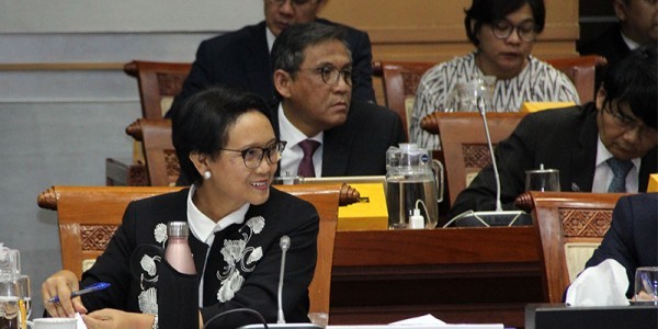 Menlu Retno Ogah Komentari Soal Pencekalan Habib Rizieq
