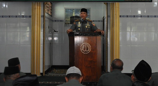 Peringatan Maulid Nabi Muhammad Di Korem 082/Cpyj Jadi Ajang Instropeksi Diri