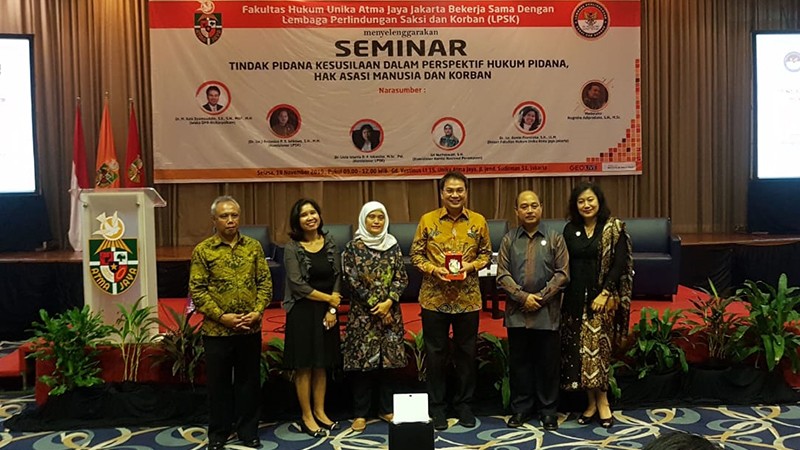 Wakil Ketua DPR RI Dalam Seminar Tindak Pidana Kesusilaan