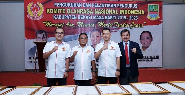Setelah Vakum Beberapa Tahun, KONI Kabupaten Bekasi Gelar Porkab 2020