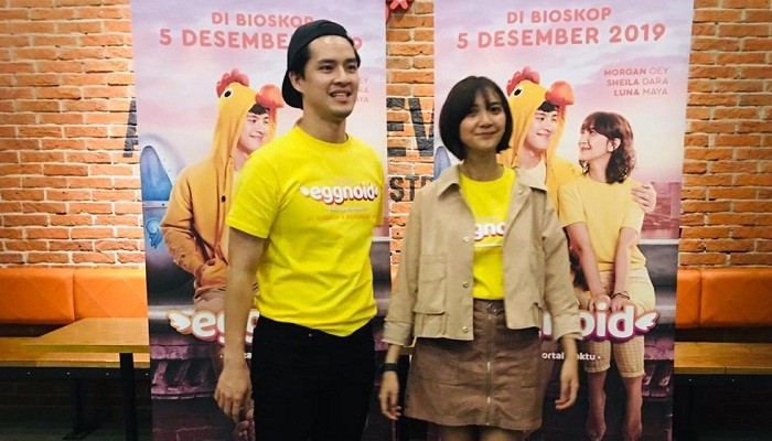 Peran Morgan dan Dara yang Romantis di Film Eggnoid