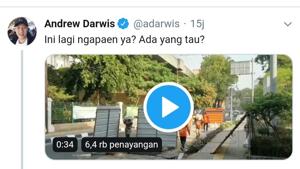 Dinas Bina Marga DKI Jelaskan Video Pekerja Masukkan Karung Pasir ke Duckting 