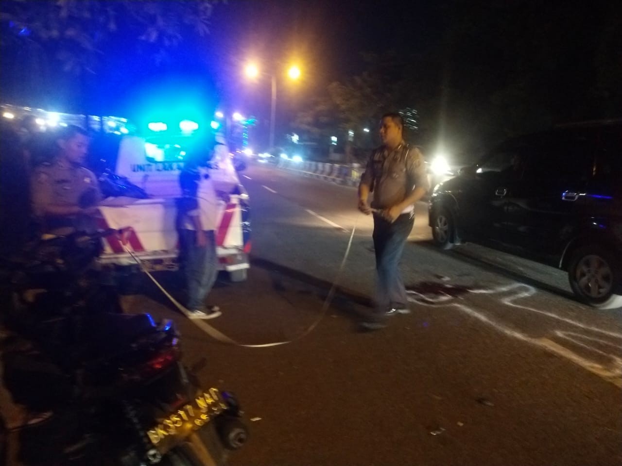 Tabrak Septor,Chandra Pakpahan Meninggalkan Dunia