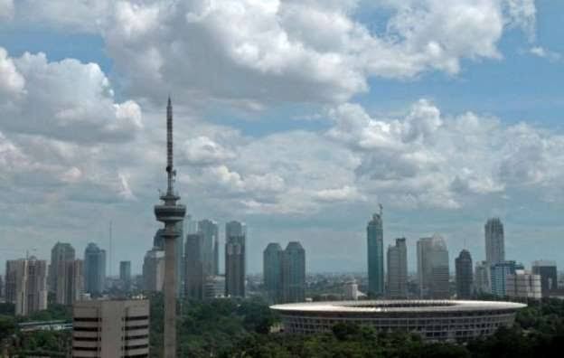 Pagi dan Siang Hari Ini, Cuaca Jakarta Cerah Berawan