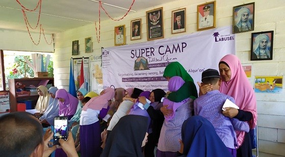 Sebelum Deklarasi, RQV Labuhanbatu Selatan Gelar Supercamp Tahfidzul Al Qur’an 