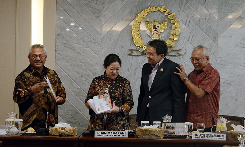 KPU Sambangi Ketua DPR