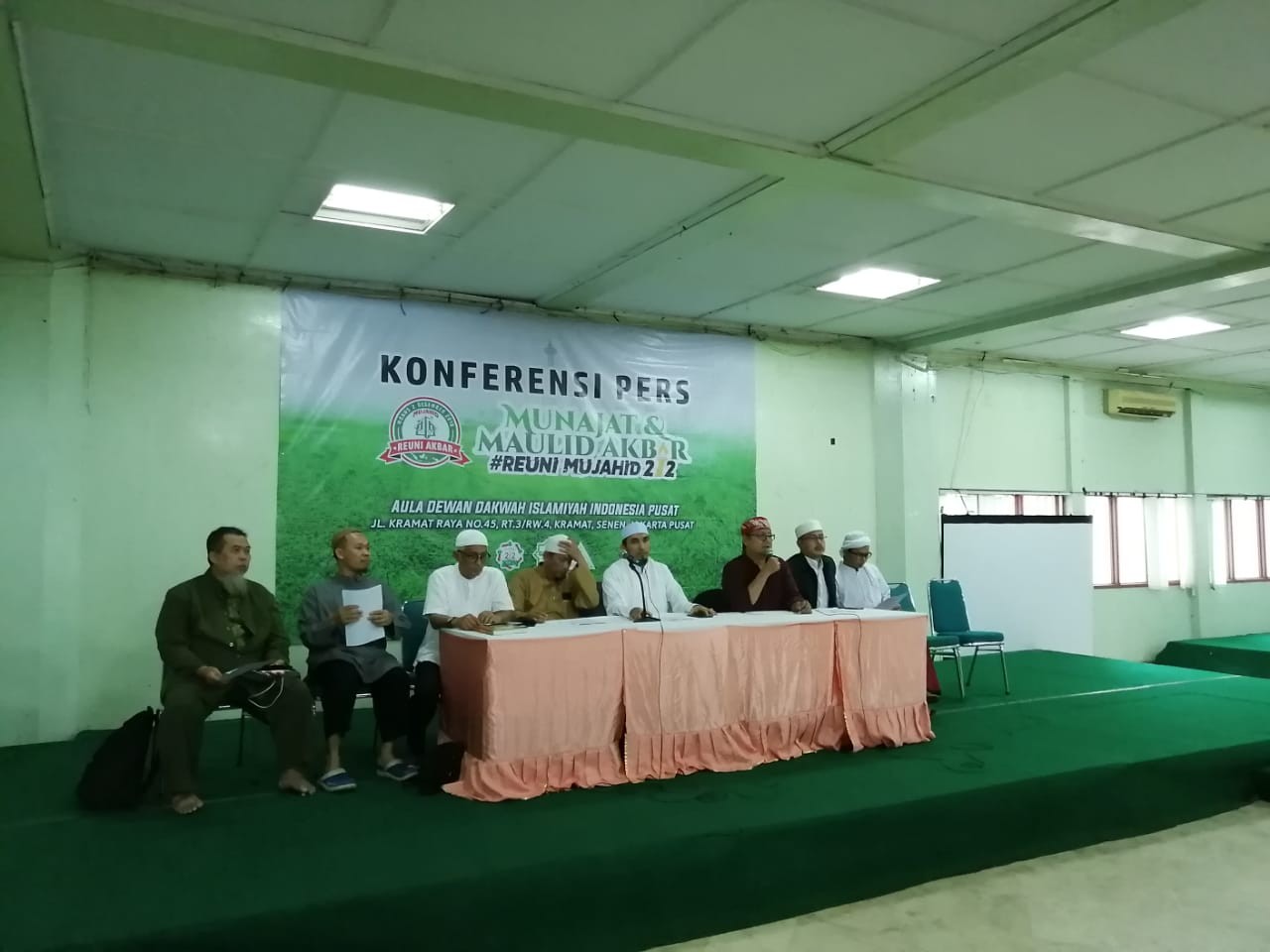 Panitia 'Warning' Pihak Yang Ingin Gagalkan Reuni Akbar 212