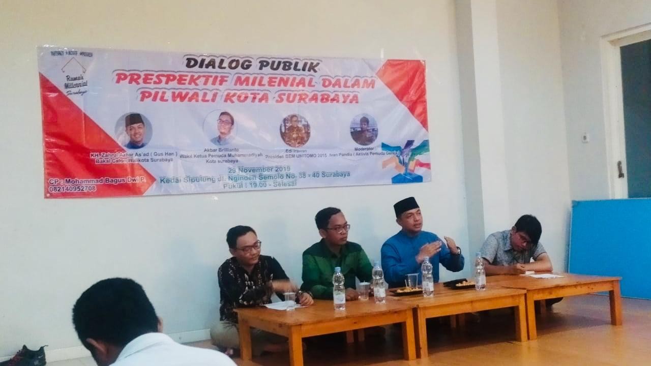 Perspektif Milenial dalam Pilwali Surabaya, Seperti Apa?