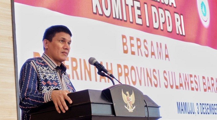 Blusukan ke Sulbar, Komite I DPD Bahas Persiapan Pilkada Serentak