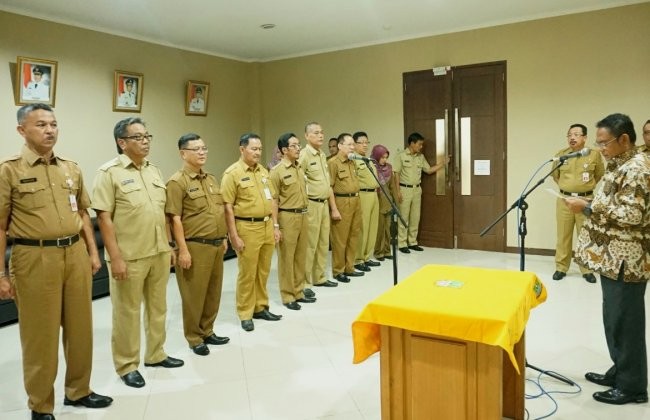Bupati Bekasi Lantik Tiga Pejabat Eselon II