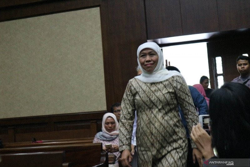 Khofifah Bantah Minta Rommy Perjuangkan Pengangkatan Haris
