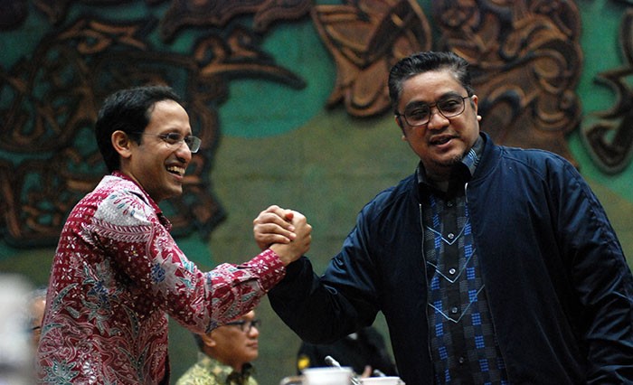 Mas Menteri Nadim Di Komisi X DPR