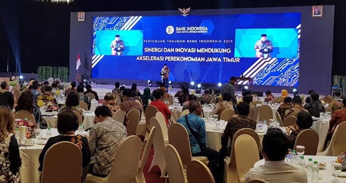 Ketua DPD RI  LaNyalla Ajak  Bankir Se-Jatim Perkuat Sinergi Hadapi Perlambatan Ekonomi