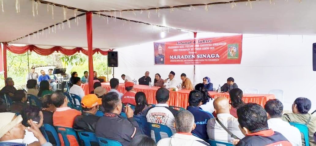 Reses Pertama Masa Sidang 2019-2020 Maraden Sinaga Langsung Tancap Gas