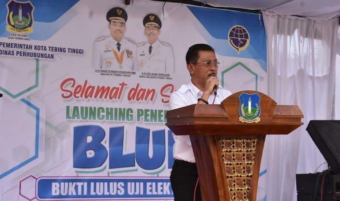 Tingkatkan PAD, Dishub Kota Tebing Tinggi Lauching BLUE 
