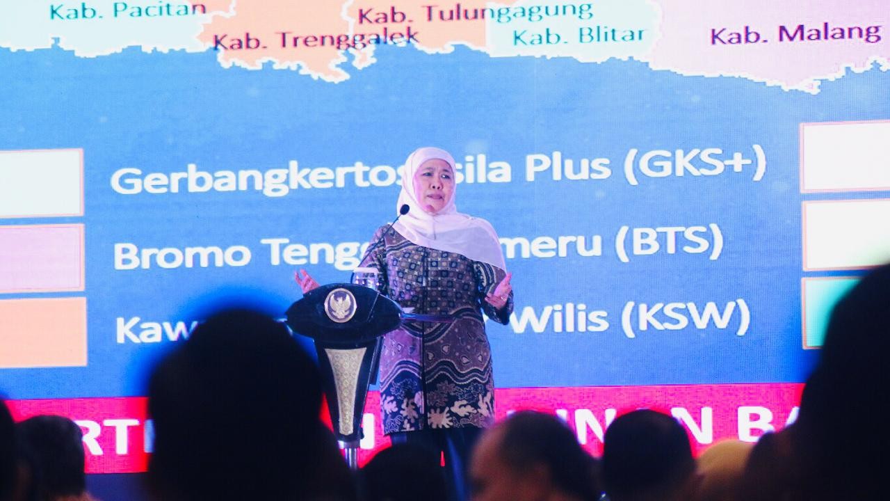 Di Era Disruptif, Khofifah Ajak Pelaku Ekonomi Jatim Bersinergi dan Berkolaborasi