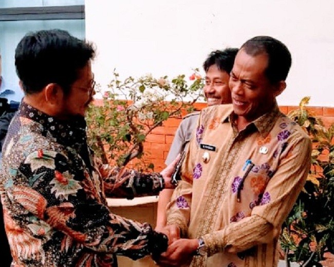 Kunker Mentan Ke BBPTP Subang