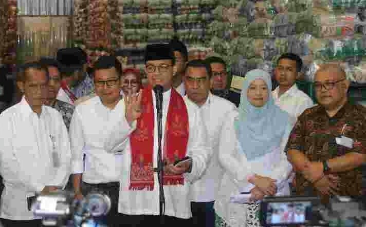 Stok Pangan Jelang Nataru Aman, Anies Harapkan Masyarakat Tak Khawatir