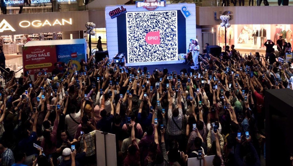 Buruan. Diskon hingga 80 persen Travel Fair di Surabaya