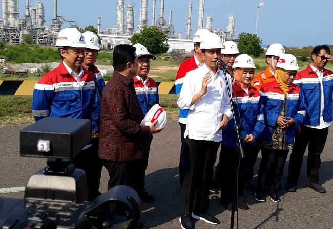 Jokowi Klaim Negara Hemat Rp56 Triliun Jika Kilang TPPI Beroperasi