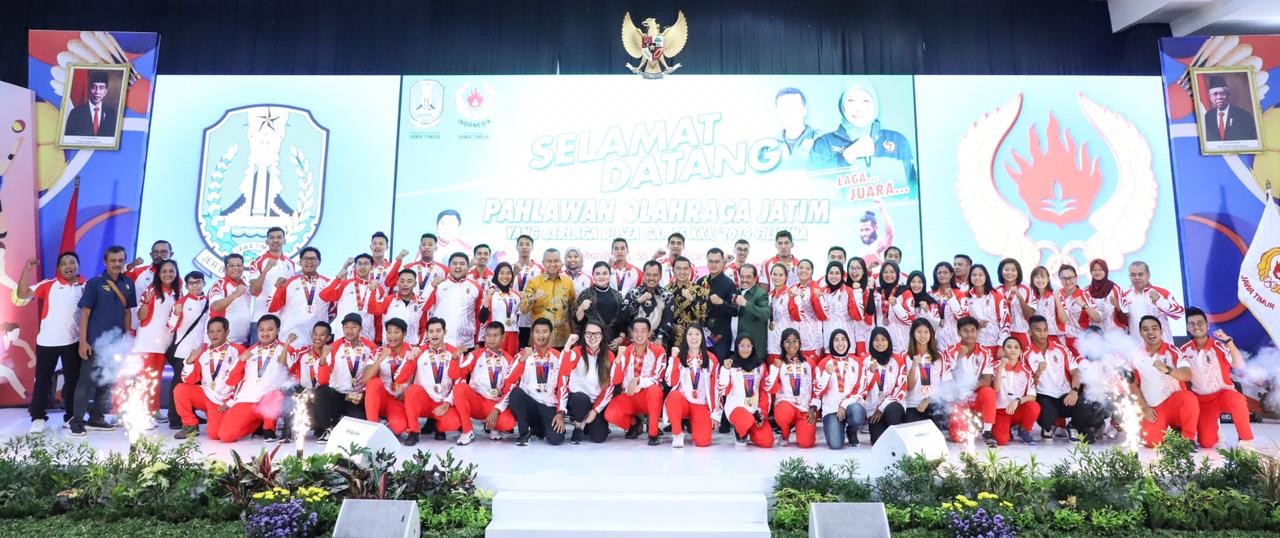 Pemprov Jatim Berikan Bonus pada Atlet Sea Games 2019 Terbanyak Raih Emas  