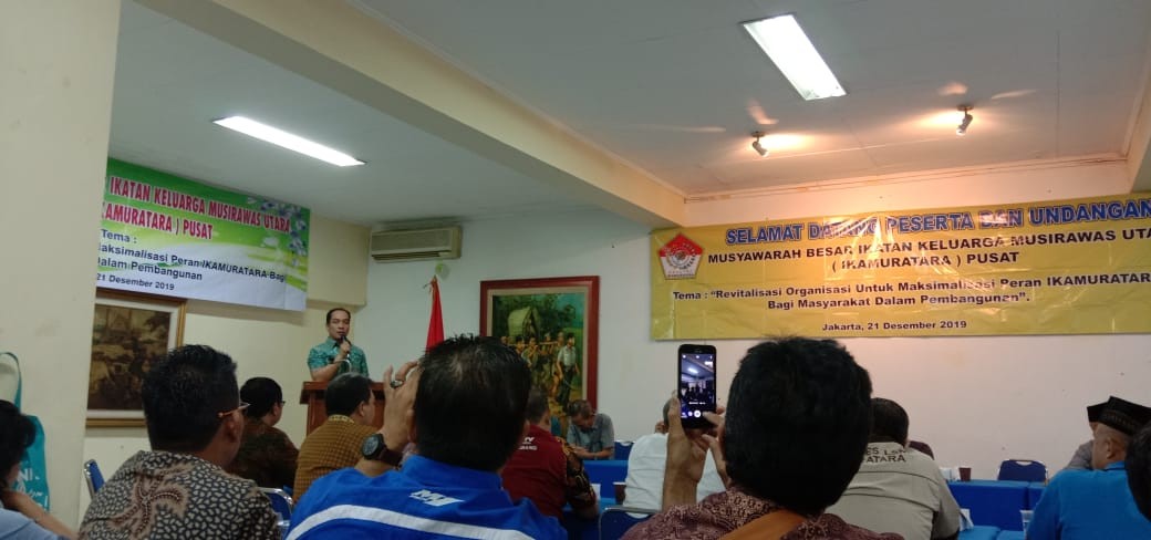 Fauzi H. Amroh Terpilih Jadi Ketua Umum IKA MURATARA PUSAT