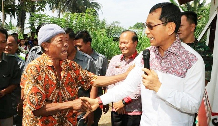 Rehab Rumah Penderita Stunting, JR Saragih Rogoh Kocek Pribadi 