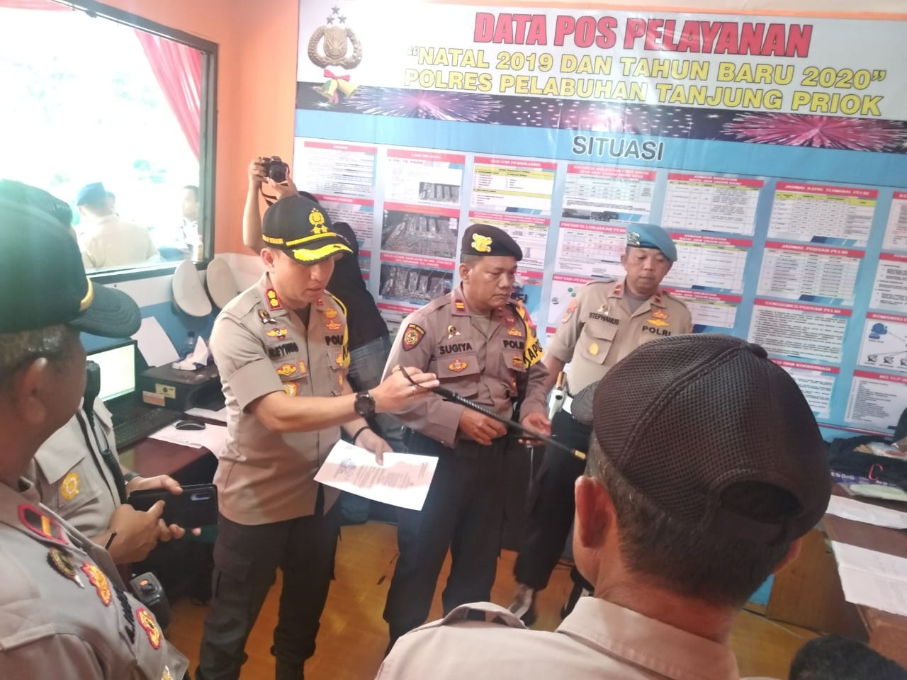 Kesiapan Polres Pelabuhan Tanjung Priok Dalam Memberikan Pengamanan Natal 2019 dan Perayaan Tahun Baru 2020