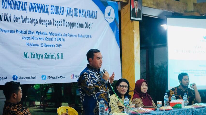Anggota DPR RI Ini Gandeng BPOM Berikan Edukasi Berkonsumsi pada Masyarakat