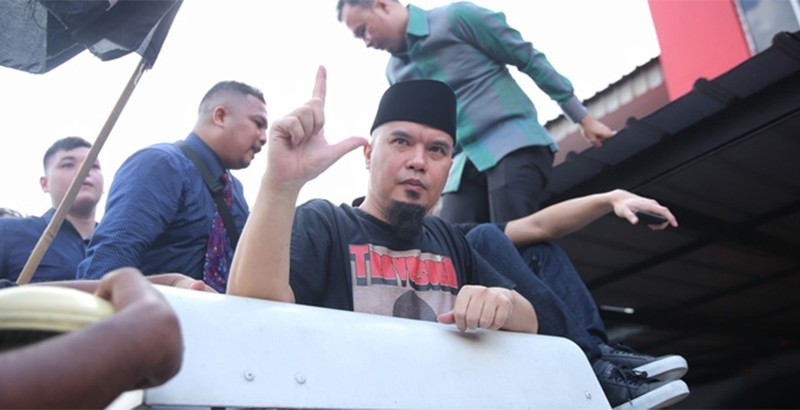 Ahmad Dhani Ucapkan Terimakasih Pada Orang-orang yang Membuatnya Ditahan