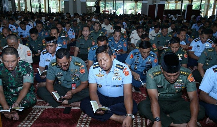 Sambut Tahun Baru 2020, Mabes TNI Gelar Doa Bersama