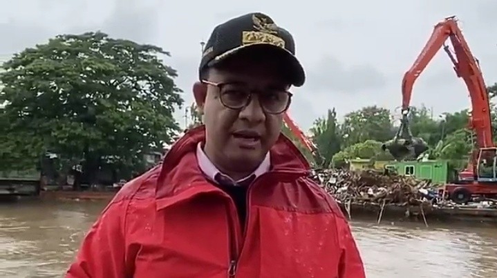 Gubernur Anies Intruksikan Seluruh Jajaran Siaga Hadapi Banjir