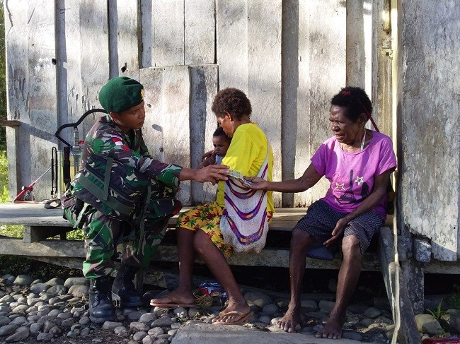 Kostrad Atasi Permasalahan Kesehatan Masyarakat Hemigoma Papua