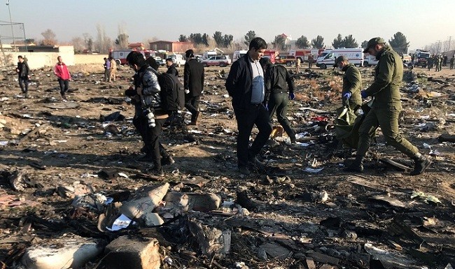 Pesawat Ukraina Jatuh di Bandara Iran, 176 Orang Tewas