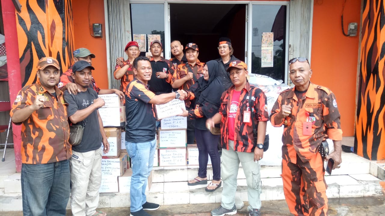 Pemuda Pancasila Kota Depok Tanggap Bencana