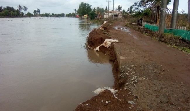 Tanggul Citarum Kritis, Dua Desa Di Muaragembong Terancam Tenggelam