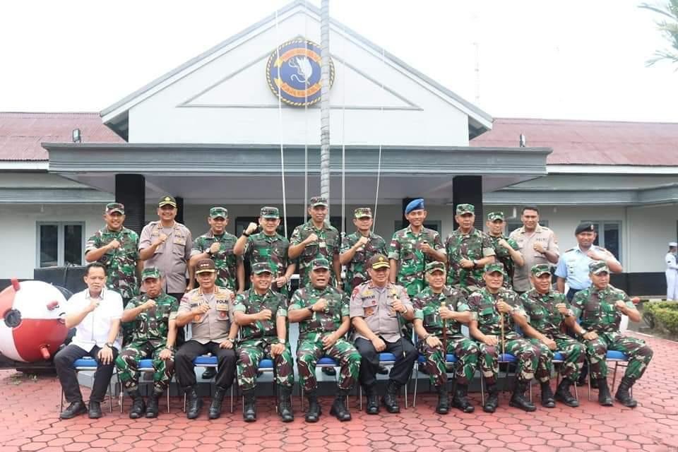 Kasum TNI, Joni Suprianto saat kunjungan kerja di Pulau Sebatik
