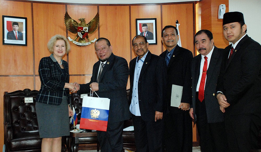Duta Besar Rusia Dan DPD RI