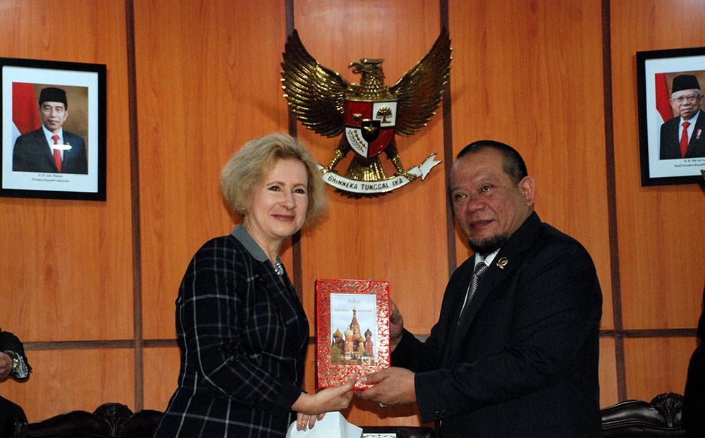 Ketua DPD RI Dan Dubes Rusia Perkuat Kerjasama Bilateral RI-Rusia