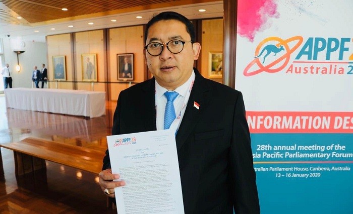 Mantabb.. Fadli Zon Berhasil Goalkan Resolusi Soal Rohingya Di Sidang APPF