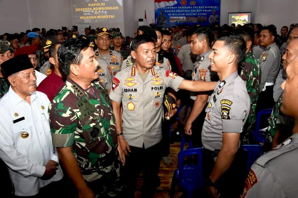 Sinergitas TNI-Polri Ciptakan Stabilitas Keamanan Nasional