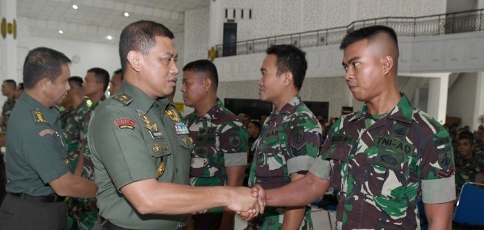 Hanya Prajurit Pilihan Yang Siap Dikirim ke Daerah Penugasan