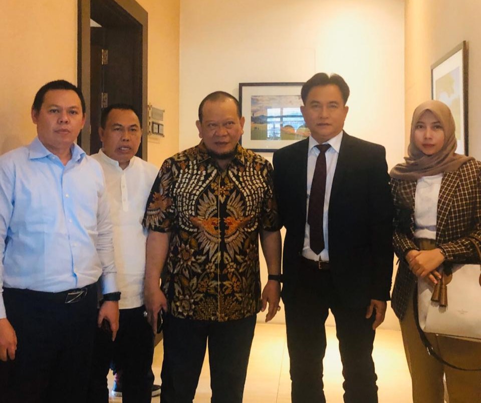 Sejumlah Isu Tata Negara Jadi Bahasan Pertemuan Ketua DPD dan Yusril