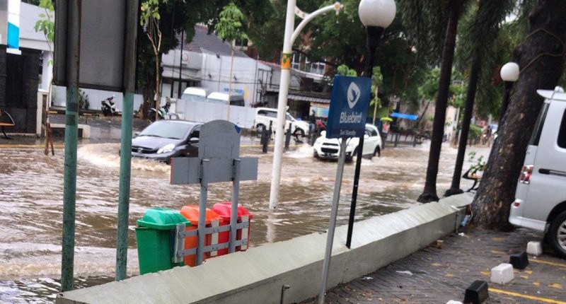 Tiga Wilayah di Jakarta Masih Tergenang