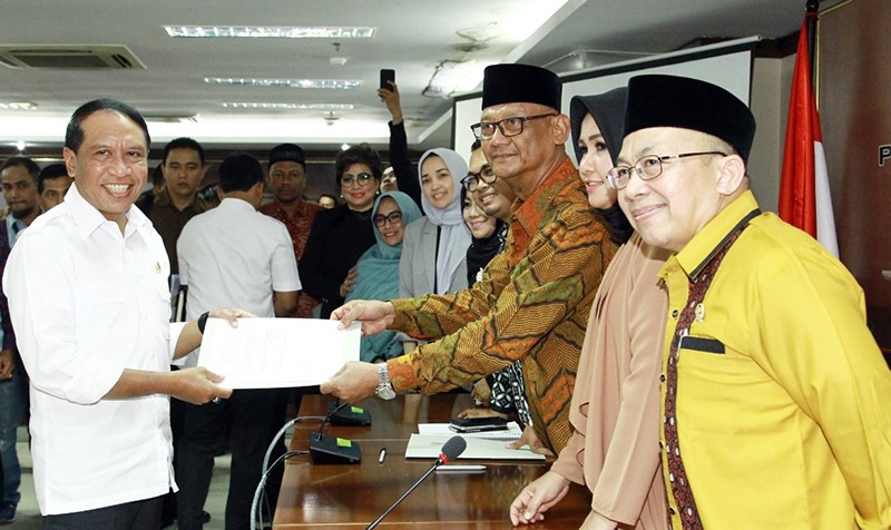 Raker Dengan Menpora, Komite III DPD Minta Infrastruktur Olahraga Di Daerah Diperhatikan